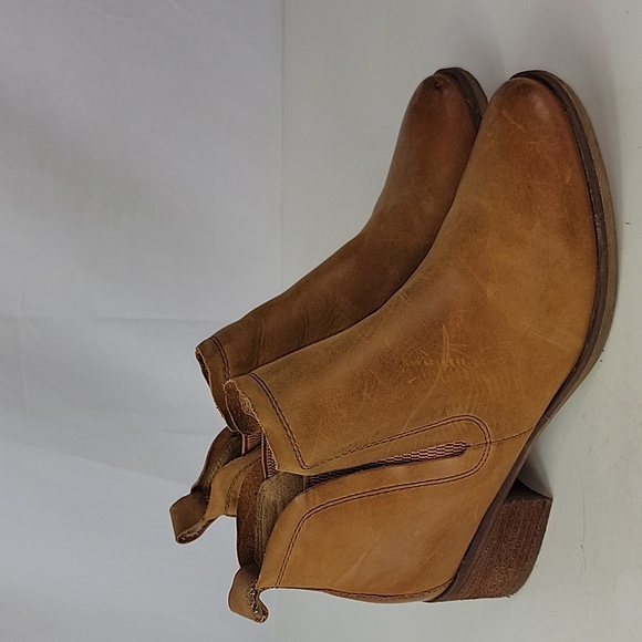 KorkEase Shoes Korks Ease Tea Leather Chelsea Womens Ankle Boots